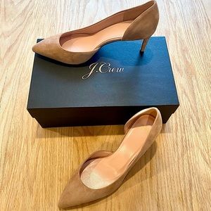 J. Crew Lucie (Colette) Pump Ashen Brown NWT